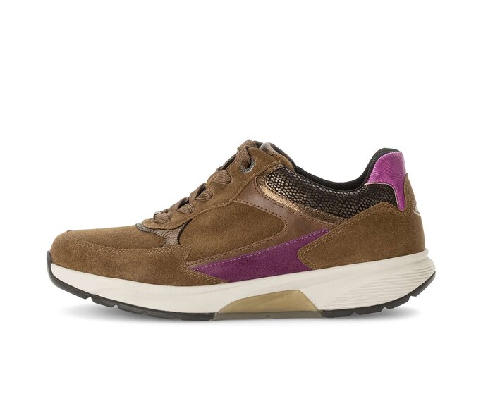 Gabor Damen Sneaker Low Braun - Rauleder