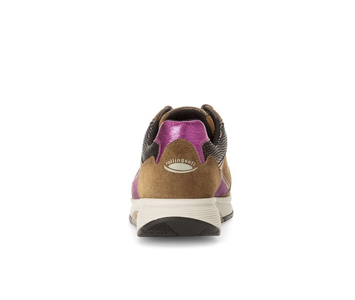 Gabor Damen  Sneaker Low Braun - Rauleder