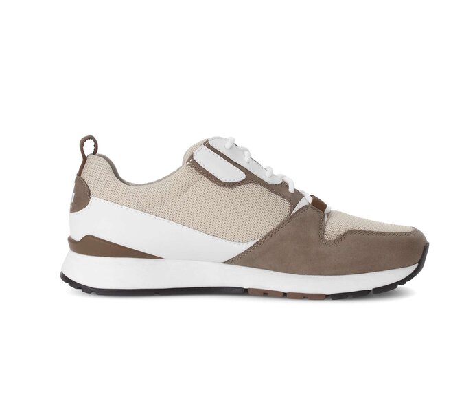 Pius Gabor Herren Sneaker Low Braun - Materialmix Leder/Textil