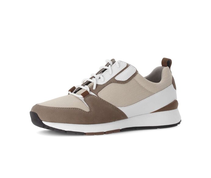 Pius Gabor Herren Sneaker Low Braun - Materialmix Leder/Textil