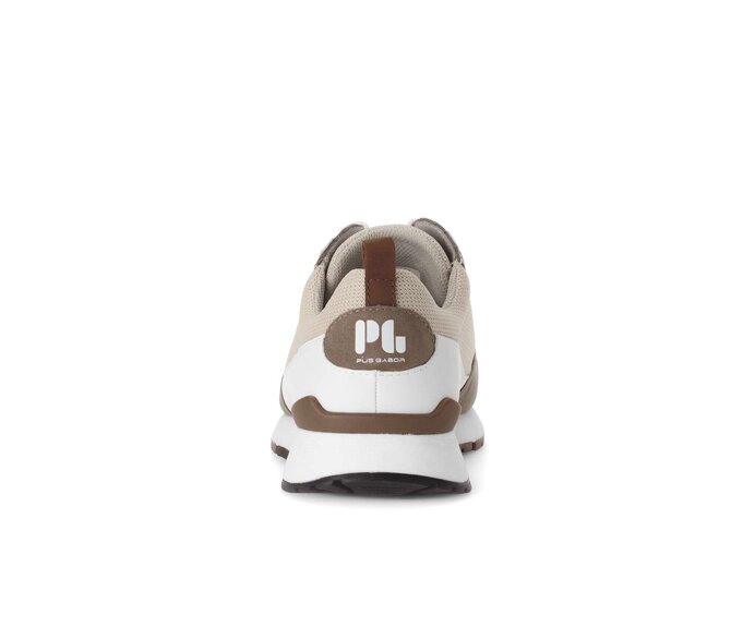 Pius Gabor Herren Sneaker Low Braun - Materialmix Leder/Textil