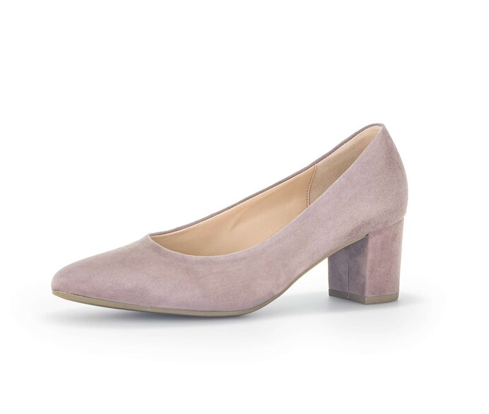 Gabor Damen  Eleganter Pumps Rosa - Rauleder