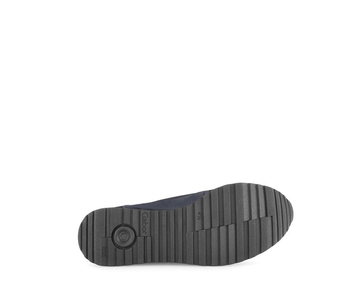 Gabor Damen  Sneaker Low Blau - Glattleder
