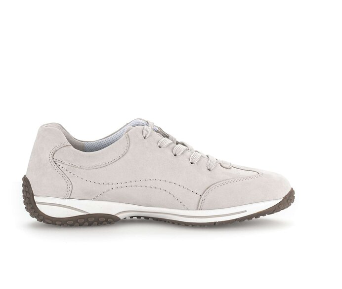 Gabor Damen  Sneaker Low Beige - Rauleder
