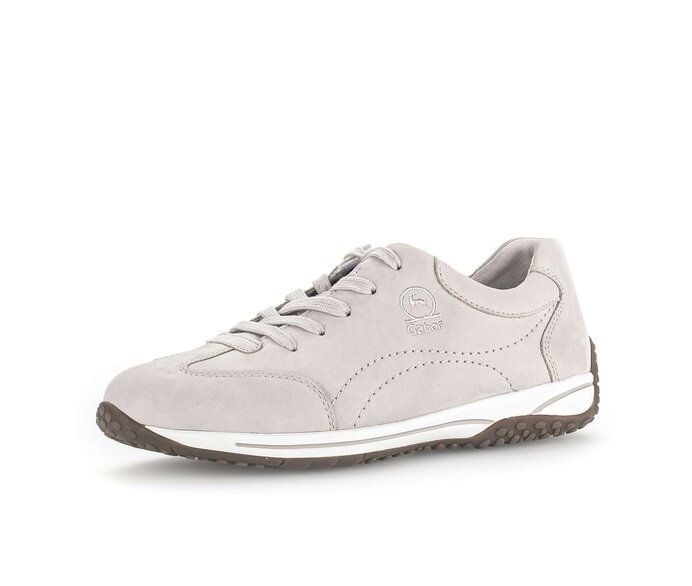 Gabor Damen  Sneaker Low Beige - Rauleder