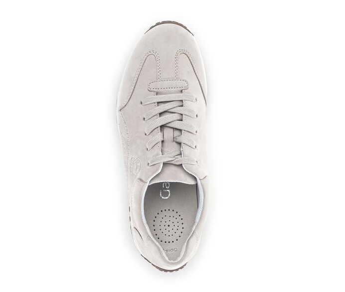 Gabor Damen  Sneaker Low Beige - Rauleder