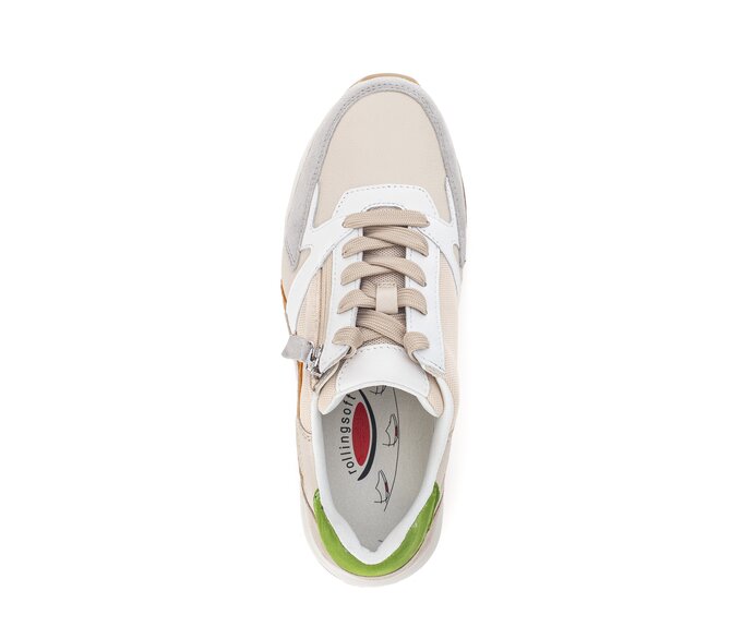 Gabor Damen  Sneaker Low Multicolour - Materialmix Leder/Lederimitat