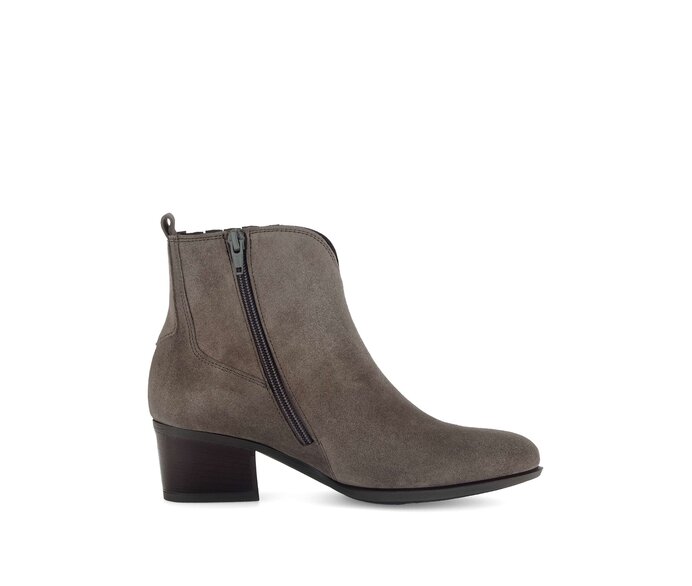 Gabor Damen  Cowboy Boots Grau - Rauleder