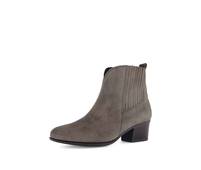 Gabor Damen  Cowboy Boots Grau - Rauleder