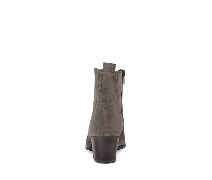Gabor Damen  Cowboy Boots Grau - Rauleder
