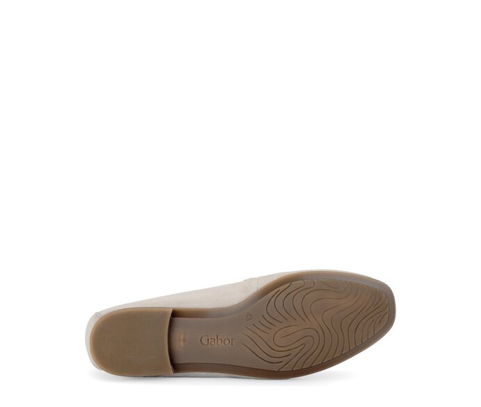 Gabor Damen  Slipper Beige - Rauleder