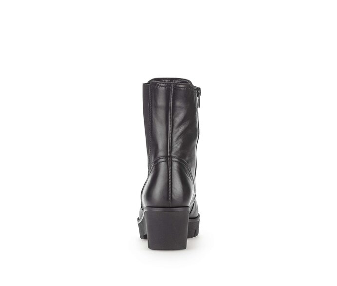 Gabor Damen  Chelsea Boot Schwarz - Glattleder