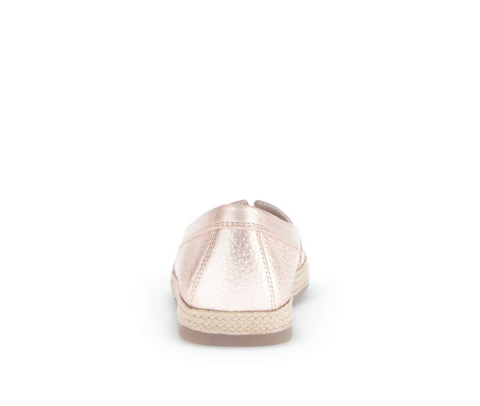 Gabor Damen  Slipper Gold - Glattleder