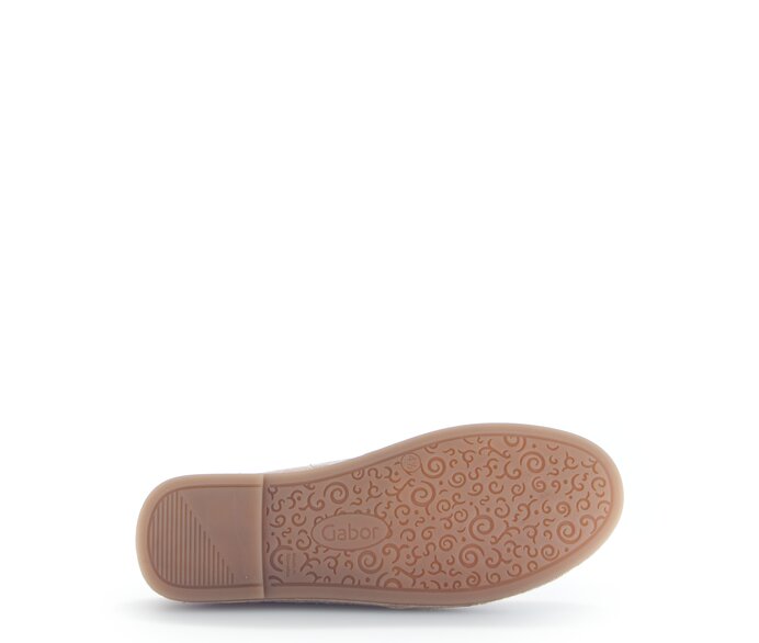 Gabor Damen  Slipper Gold - Glattleder