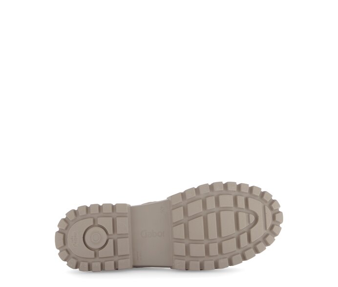Gabor Damen  Schnürstiefelette Beige - Rauleder