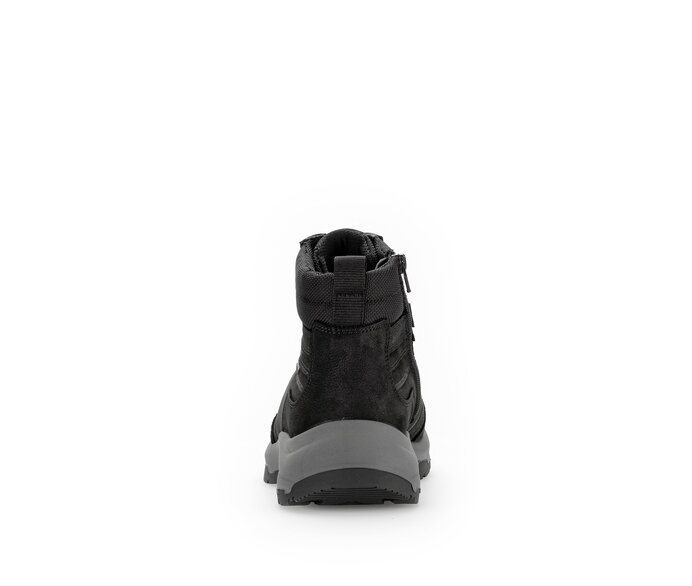 Pius Gabor Herren Sportlicher Stiefel Schwarz - Materialmix Leder/Textil