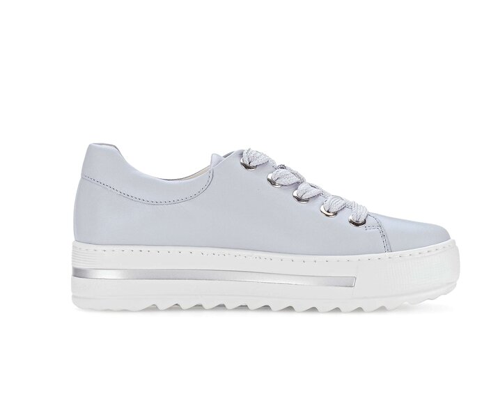 Gabor Damen  Sneaker Low Blau - Glattleder