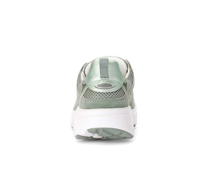 Gabor Damen  Sneaker Low Grün - Materialmix Leder/Lederimitat