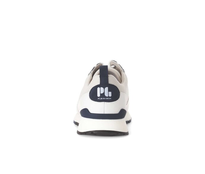 Pius Gabor Herren Sneaker Low Weiß - Materialmix Leder/Textil