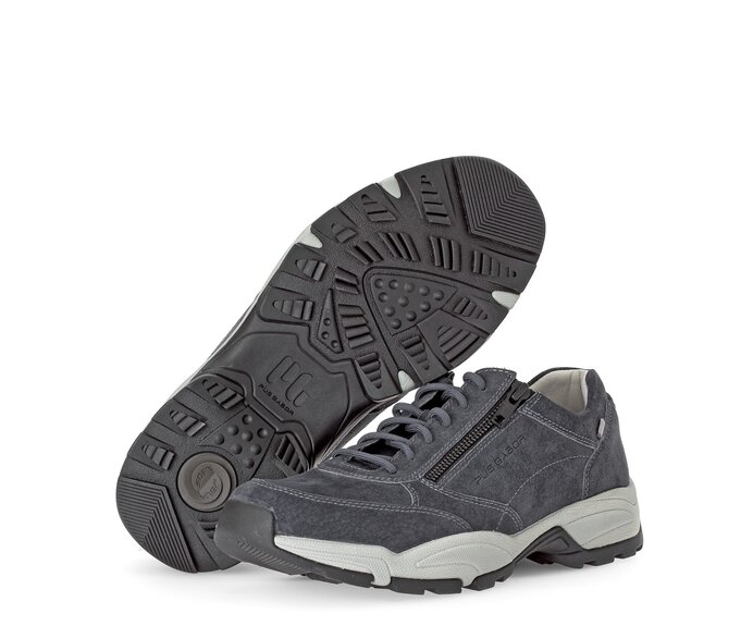 Pius Gabor Herren Sneaker Low Blau - Rauleder