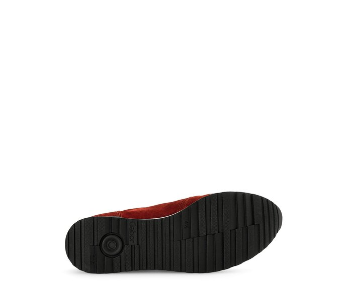 Gabor Damen  Sneaker Low Rot - Materialmix Leder