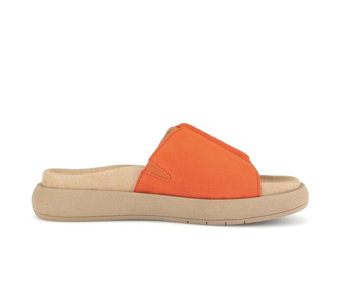 Gabor Damen  Pantolette Orange - Rauleder