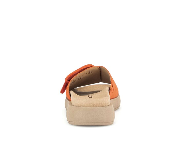 Gabor Damen  Pantolette Orange - Rauleder