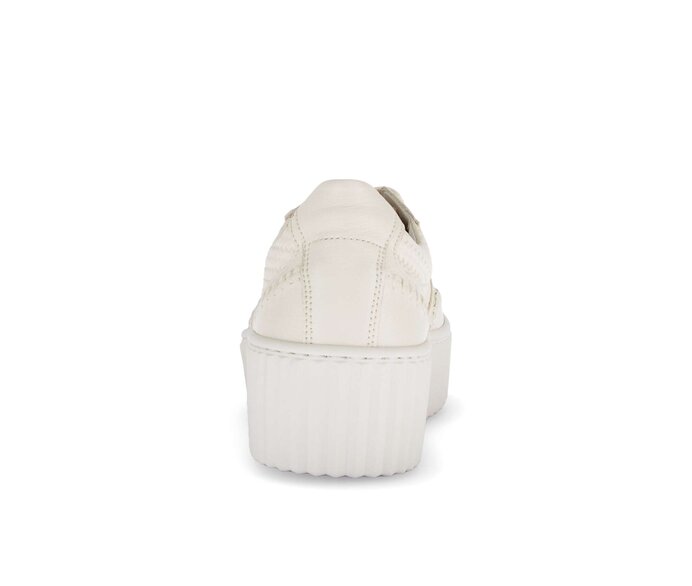 Gabor Damen  Sneaker Low Beige - Materialmix Leder
