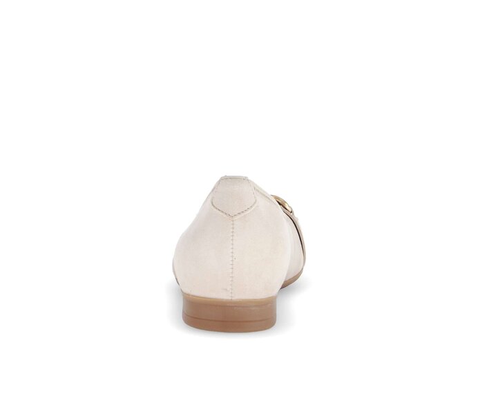 Gabor Damen  Eleganter Ballerina Beige - Rauleder