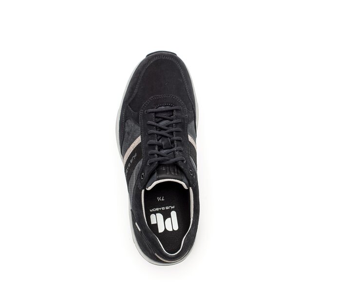 Pius Gabor Herren Sneaker Low Blau - Materialmix Leder/Lederimitat