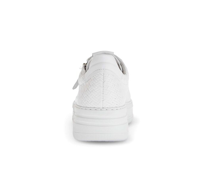 Gabor Damen  Sneaker Low Weiß - Effektleder