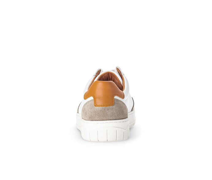 Pius Gabor Herren Sneaker Low Weiß - Glattleder