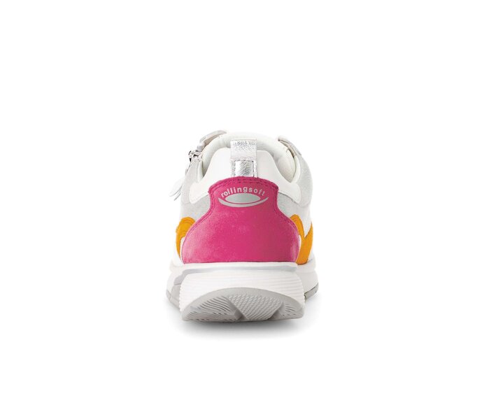 Gabor Damen  Sneaker Low Weiß - Materialmix Leder/Lederimitat