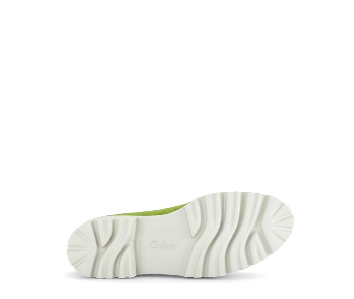 Gabor Damen  Loafer Grün - Rauleder