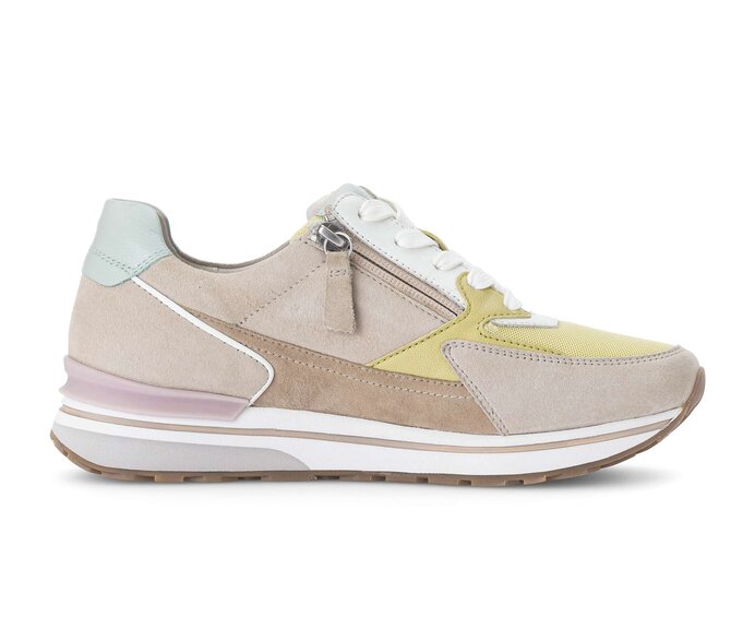 Gabor Damen  Sneaker Low Multicolour - Materialmix Leder/Lederimitat
