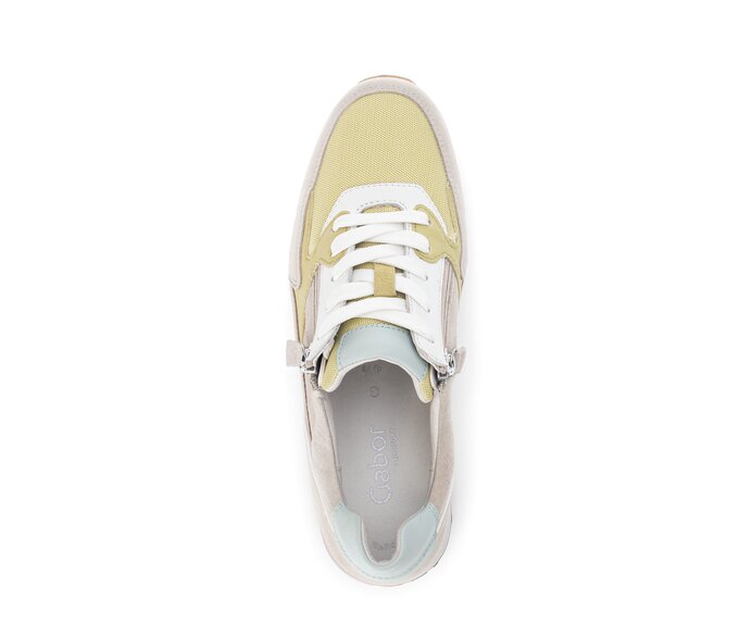 Gabor Damen  Sneaker Low Multicolour - Materialmix Leder/Lederimitat