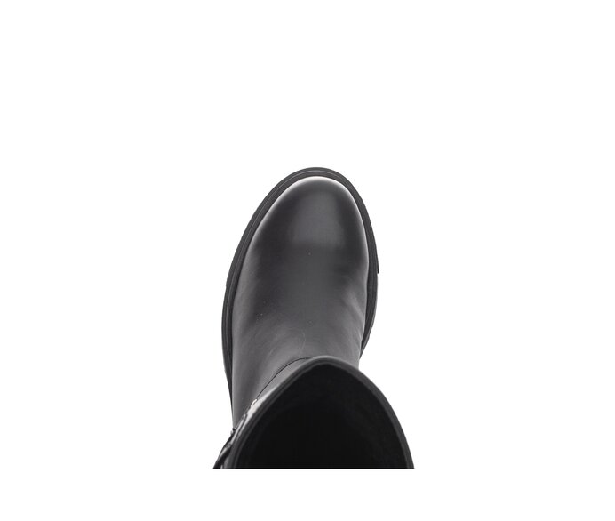 Gabor Damen  Biker Boots Schwarz - Glattleder