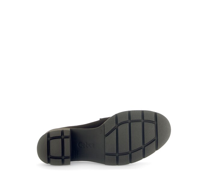 Gabor Damen  Hochfrontpumps Braun - Rauleder