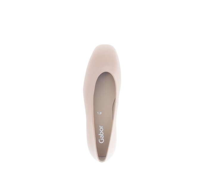 Gabor Damen  Eleganter Ballerina Rosa - Glattleder