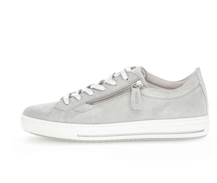 Gabor Damen Sneaker Low Grau - Rauleder