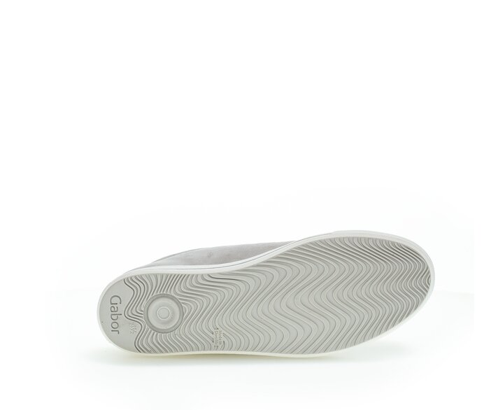 Gabor Damen  Sneaker Low Grau - Rauleder
