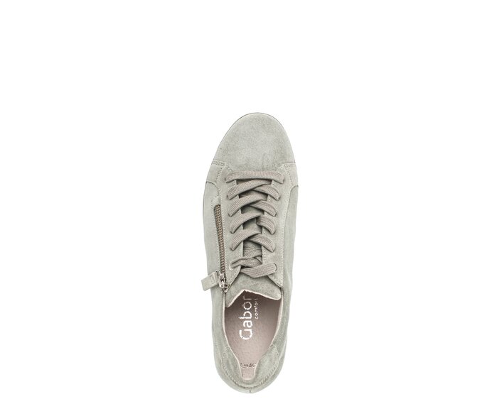 Gabor Damen  Sneaker Low Grün - Rauleder