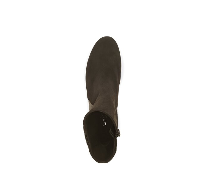 Gabor Damen  Sportliche Stiefelette Braun - Materialmix Leder