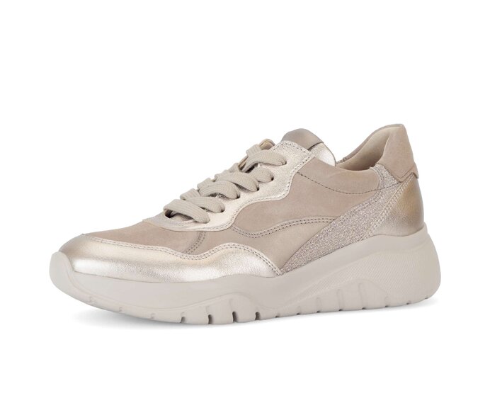 Gabor Damen  Sneaker Low Rosa - Materialmix Leder/Lederimitat