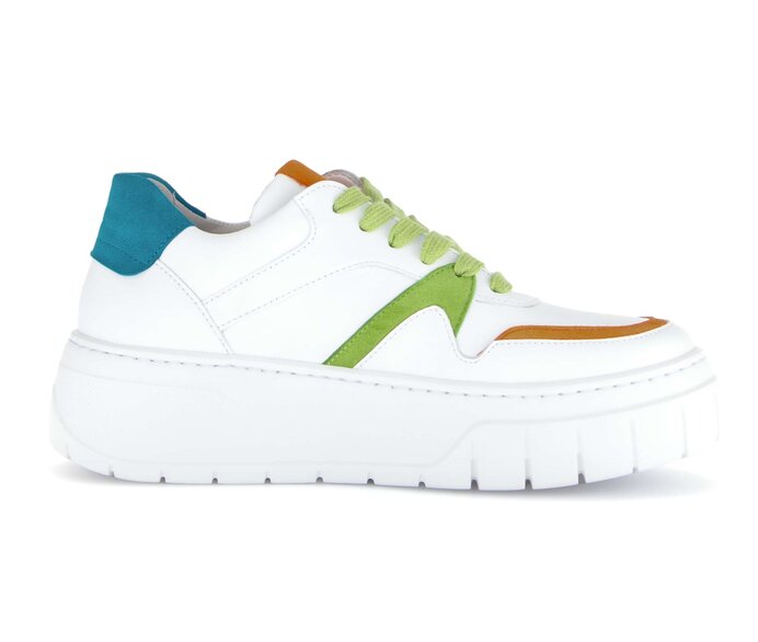 Gabor Damen  Sneaker Low Weiß - Glattleder