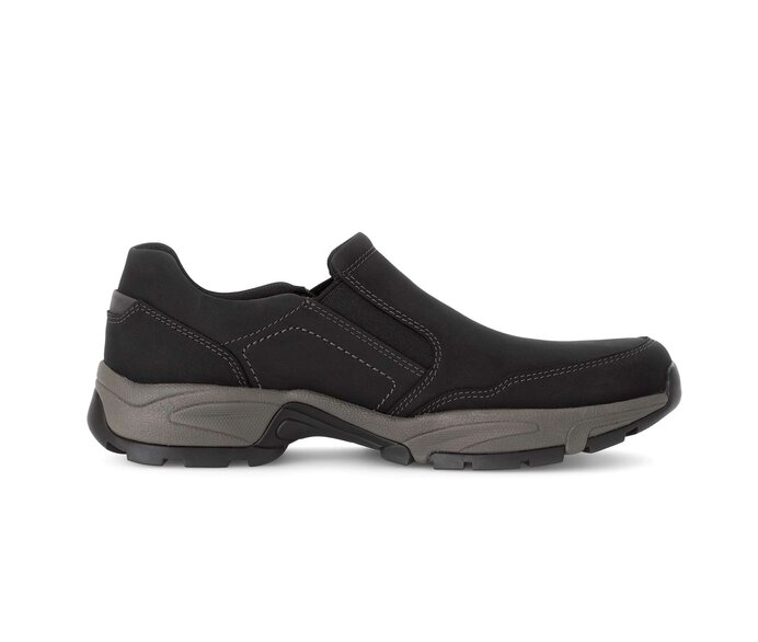 Pius Gabor Herren Sneaker Low Schwarz - Nubuk