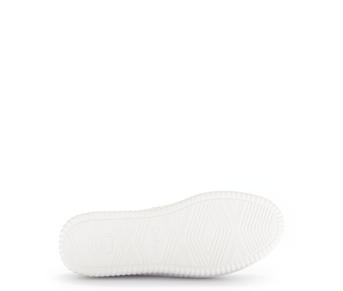 Gabor Damen  Sneaker Low Creme - Materialmix Leder/Lederimitat