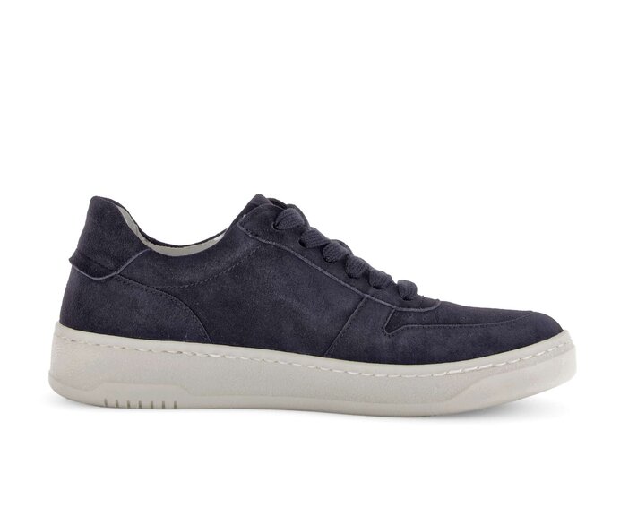 Gabor Damen  Sneaker Low Blau - Rauleder