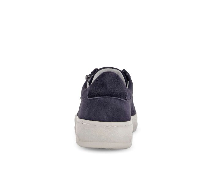 Gabor Damen  Sneaker Low Blau - Rauleder
