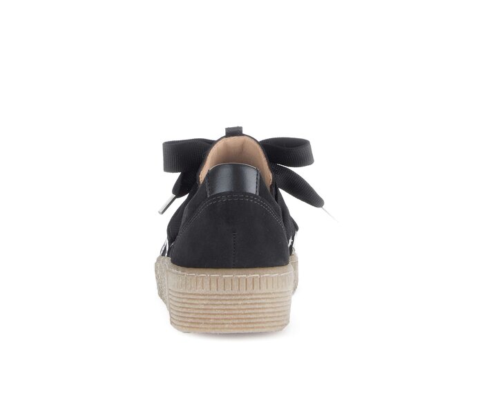 Gabor Damen  Sneaker Low Schwarz - Rauleder